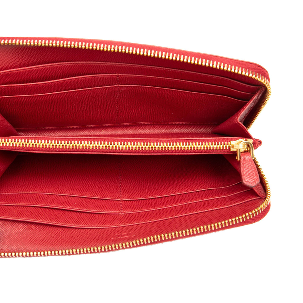 Pre-Loved Prada Saffiano Zip Around Long Wallet - Picture 4 of 7